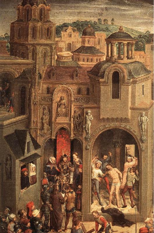 MEMLING, Hans Scenes from the Passion of Christ (detail) sg Sweden oil painting art